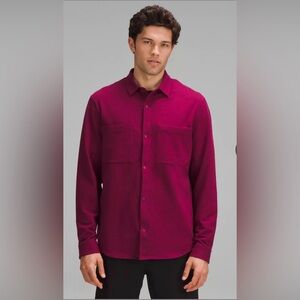 NWOT XXL Lululemon Soft Knit Overshirt French Terry Long Sleeve Shirt